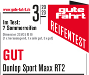 RT Maxx Sommerreifen Fahrspaß mehr für Sport 2 von Dunlop |