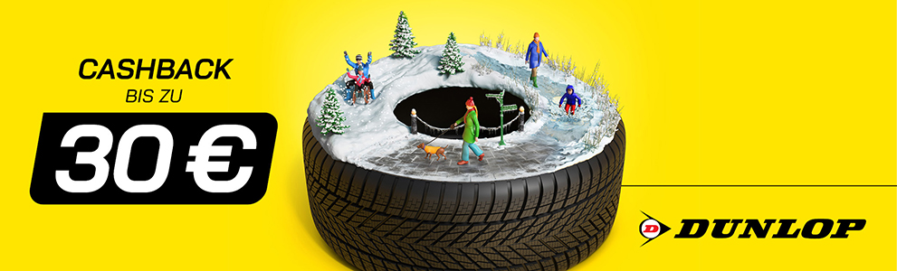 Dunlop Cashback Aktion