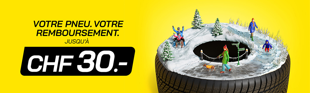 Cashback jusqu'à CHF 30