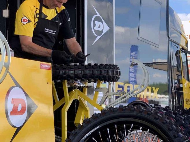 DUNLOP UNTERSTÜTZT TOP TEAMS IN DER MXGP SAISON 2022.