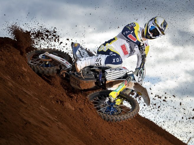 Dunlop stellt neuen Motocross-Reifen Geomax MX34 vor.