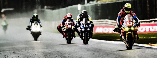 Dunlop tires provide confidence in mixed conditions at 8 Hours of Spa Motos.