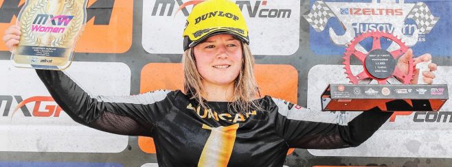 Dunlop rider Courtney Duncan crowned 2023 Women’s Motocross champion