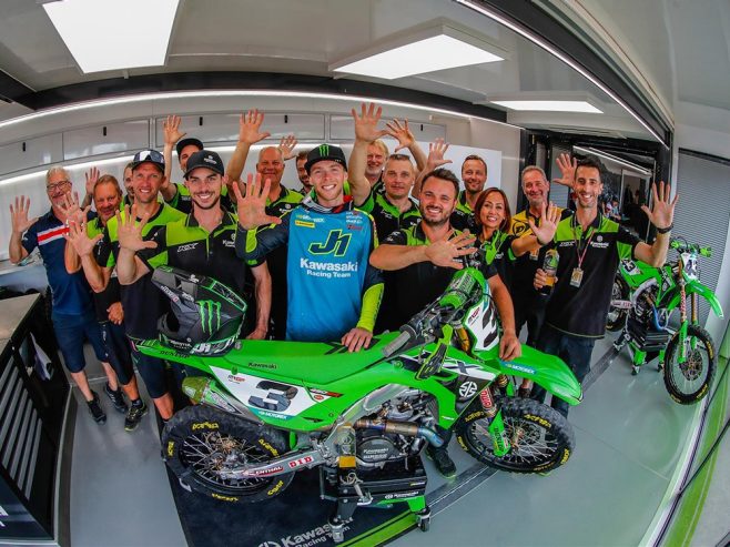 MXGP Finland: Five wins in five for Febvre on Dunlop