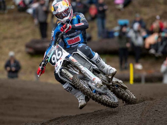 MX2 championship leaders praise performance of “excellent” Dunlop tires.