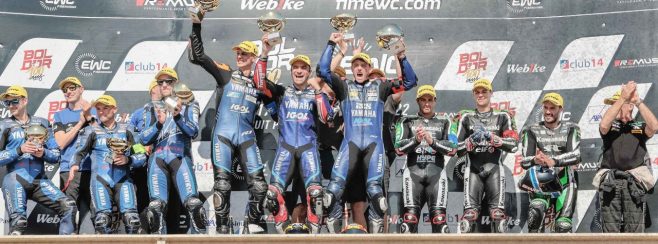 Viltais Racing Igol lidera el podio de Dunlop en el centenario del Bol D'Or.