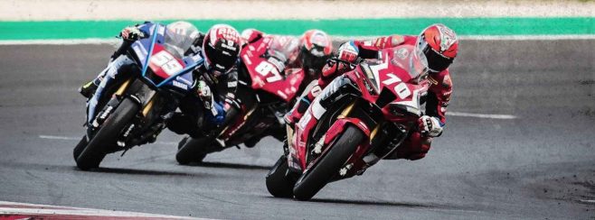 Un inizio veloce al CIV SuperBike per i pneumatici Dunlop.