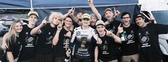 Dunlop rider Erik Willems wins Enduro European Championship with Geomax EN91.