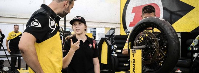 Dunlop supports rising American star Kayla Yaakov in Italian CIV wildcard entry