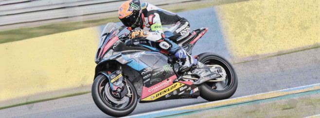 24h Motos: Dunlop teams set the pace at dramatic Le Mans season opener.