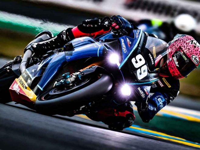 24h Motos: Dunlop teams set the pace at dramatic Le Mans season opener.