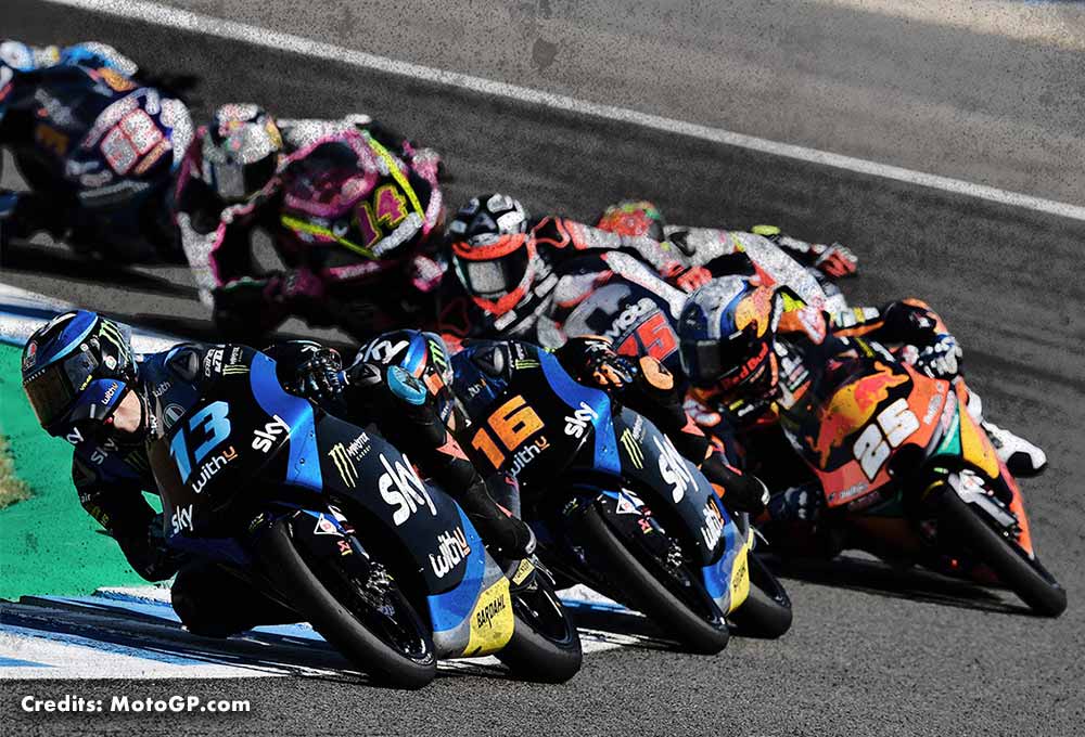 Moto3 World Championship riders on Dunlop Moto3 tyres