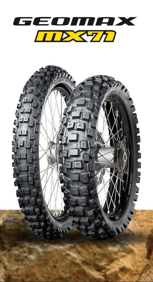 Εδάφη για τα ελαστικά Dunlop Geomax MX71