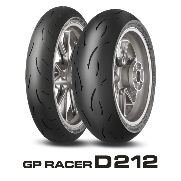 Πακέτο και λογότυπο Dunlop GP Racer D212