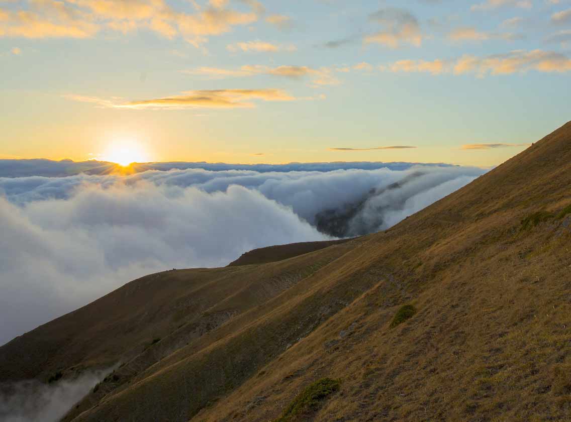 Βουνά κοντά στο Artvin στη βορειοανατολική Τουρκία