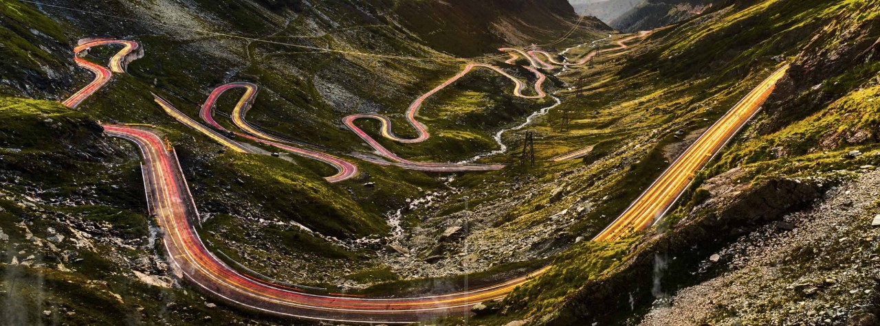 The Transfăgărășan Highway Romania