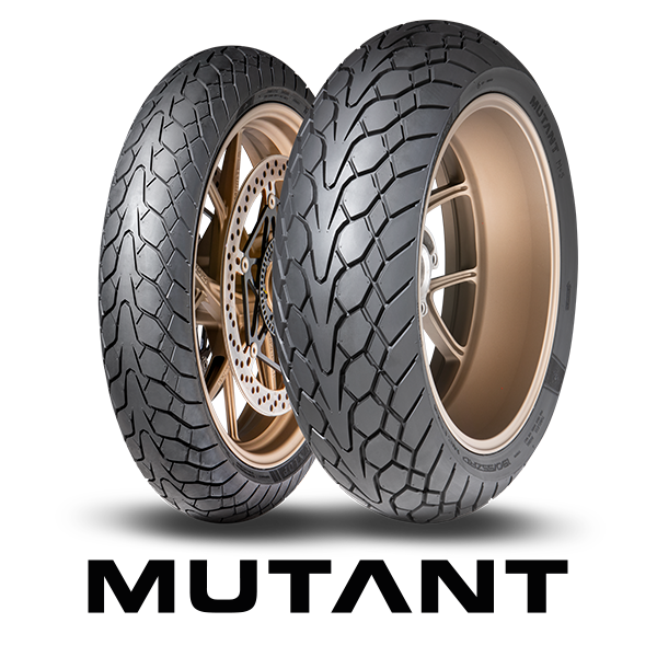 Packshot et logo Dunlop Mutant