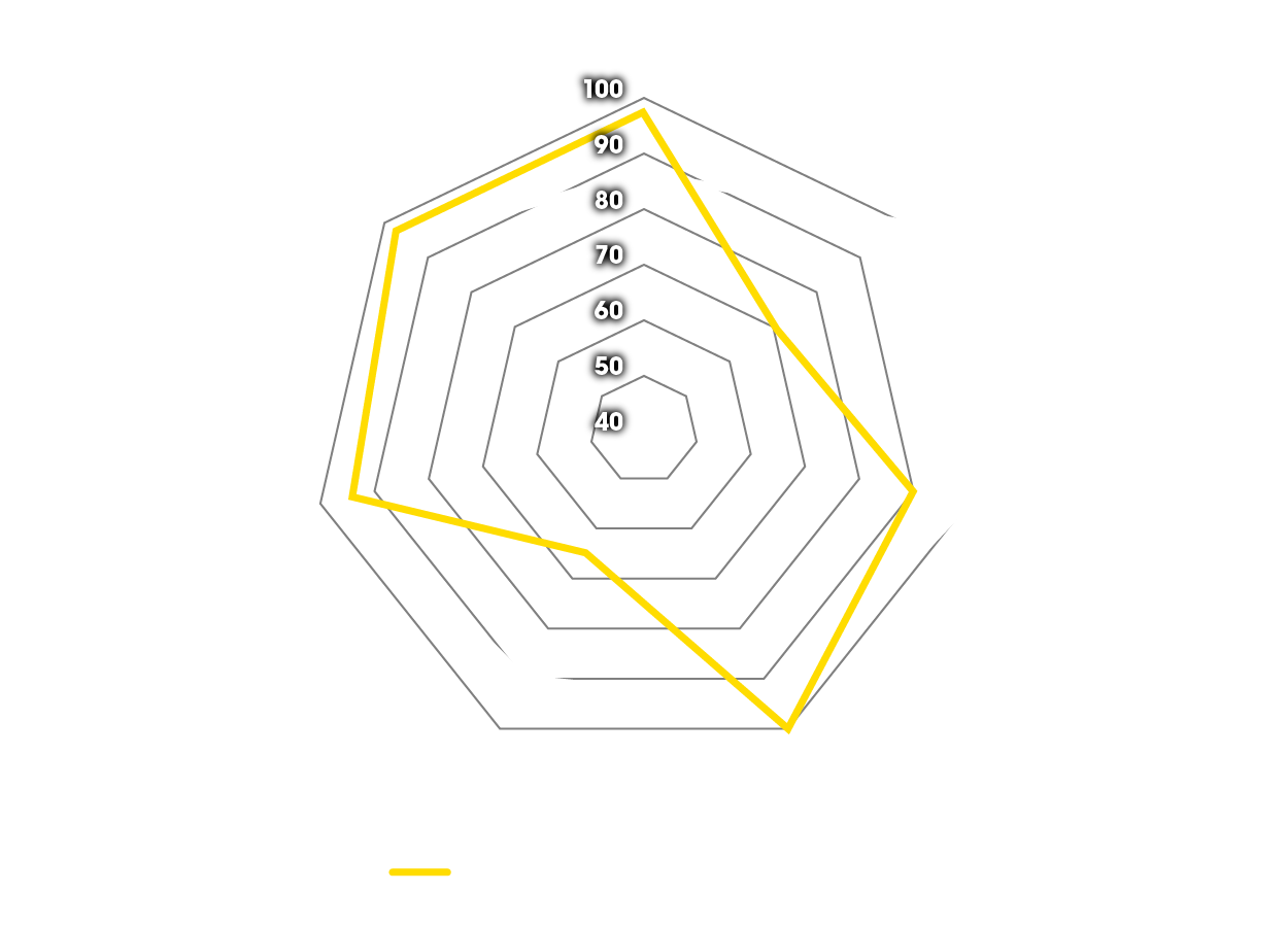 Spider-diagram van voordelen voor Dunlop sport- en toerbanden op de BMW GS