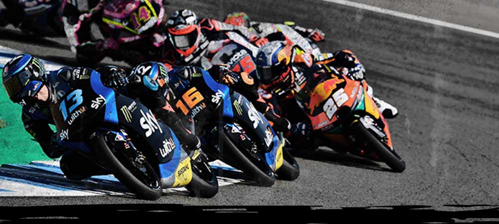 Pilotos do Campeonato do Mundo de Moto3 com pneus Dunlop Moto3